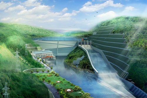 旺苍老挝南塔河1号水电站项目